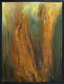 Spaltung  Öl/lw.  80 x 60 cm